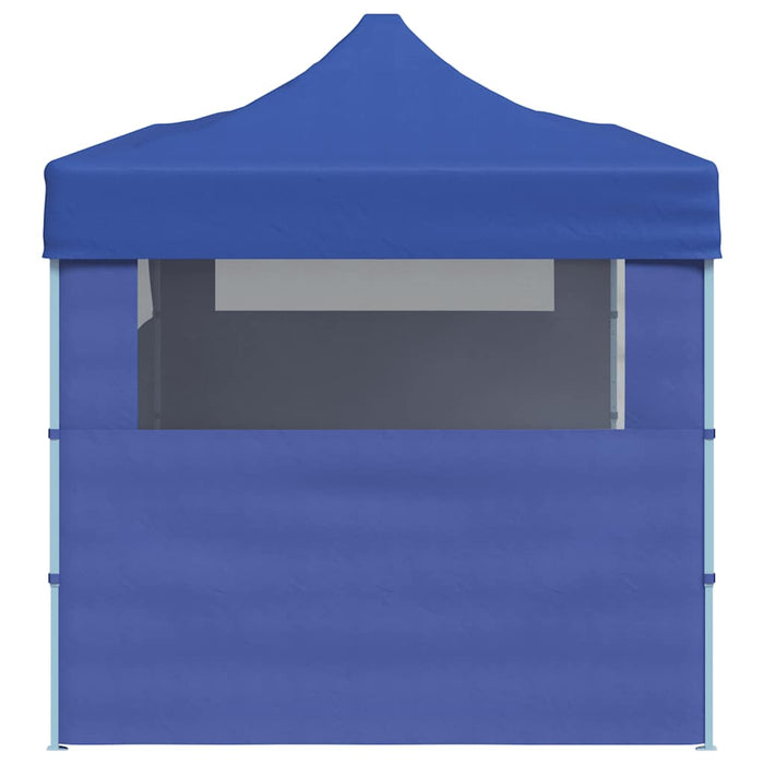 Tenda per Feste Pop-up Pieghevole Blu 3 x 6 m