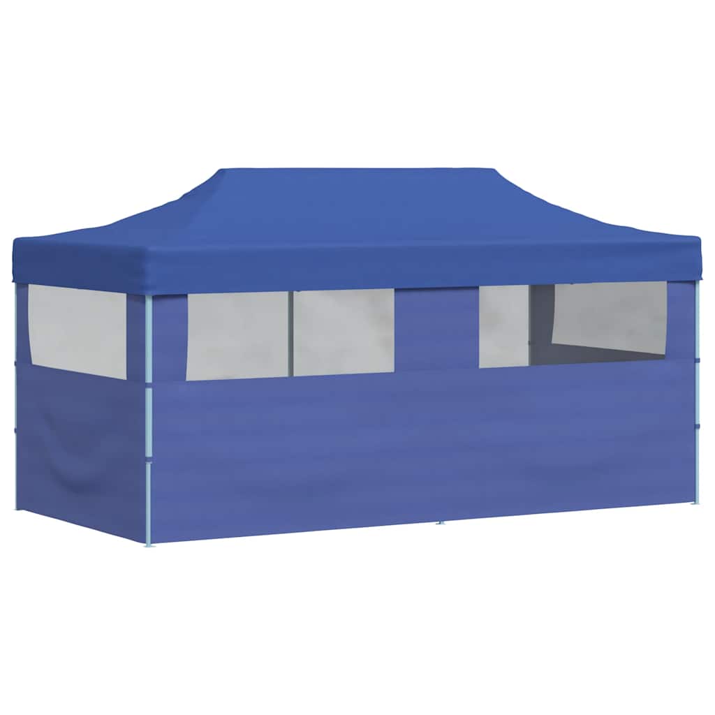 Tenda per Feste Pop-up Pieghevole Blu 3 x 6 m 41583