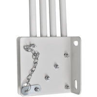 Tenda Laterale per Balcone Pieghevole Grigia 160x240 cm cod mxl 47570