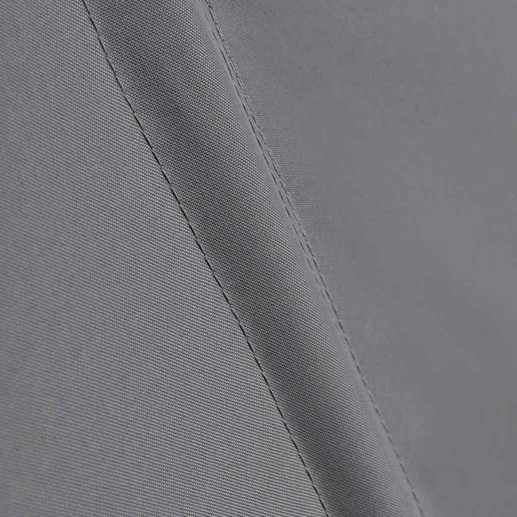 Tenda Laterale per Balcone Pieghevole Grigia 140x140 cm 41575