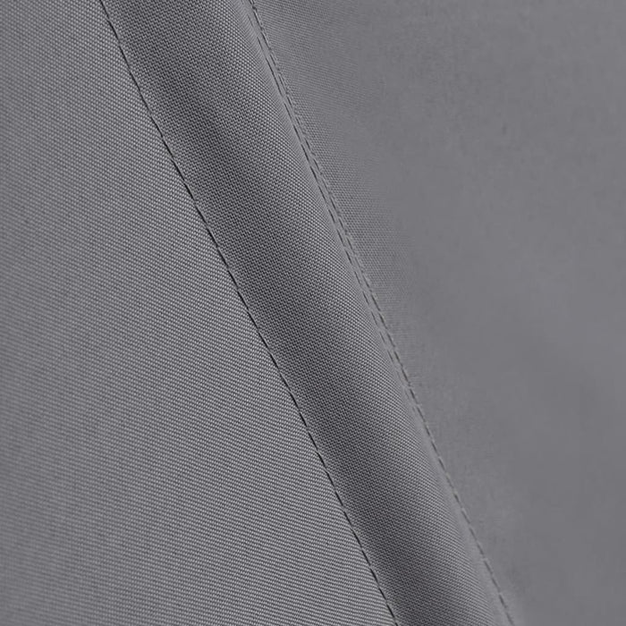 Tenda Laterale per Balcone Pieghevole Grigia 140x140 cm