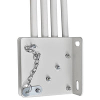 Tenda Laterale per Balcone Pieghevole Crema 140x140 cm 41578