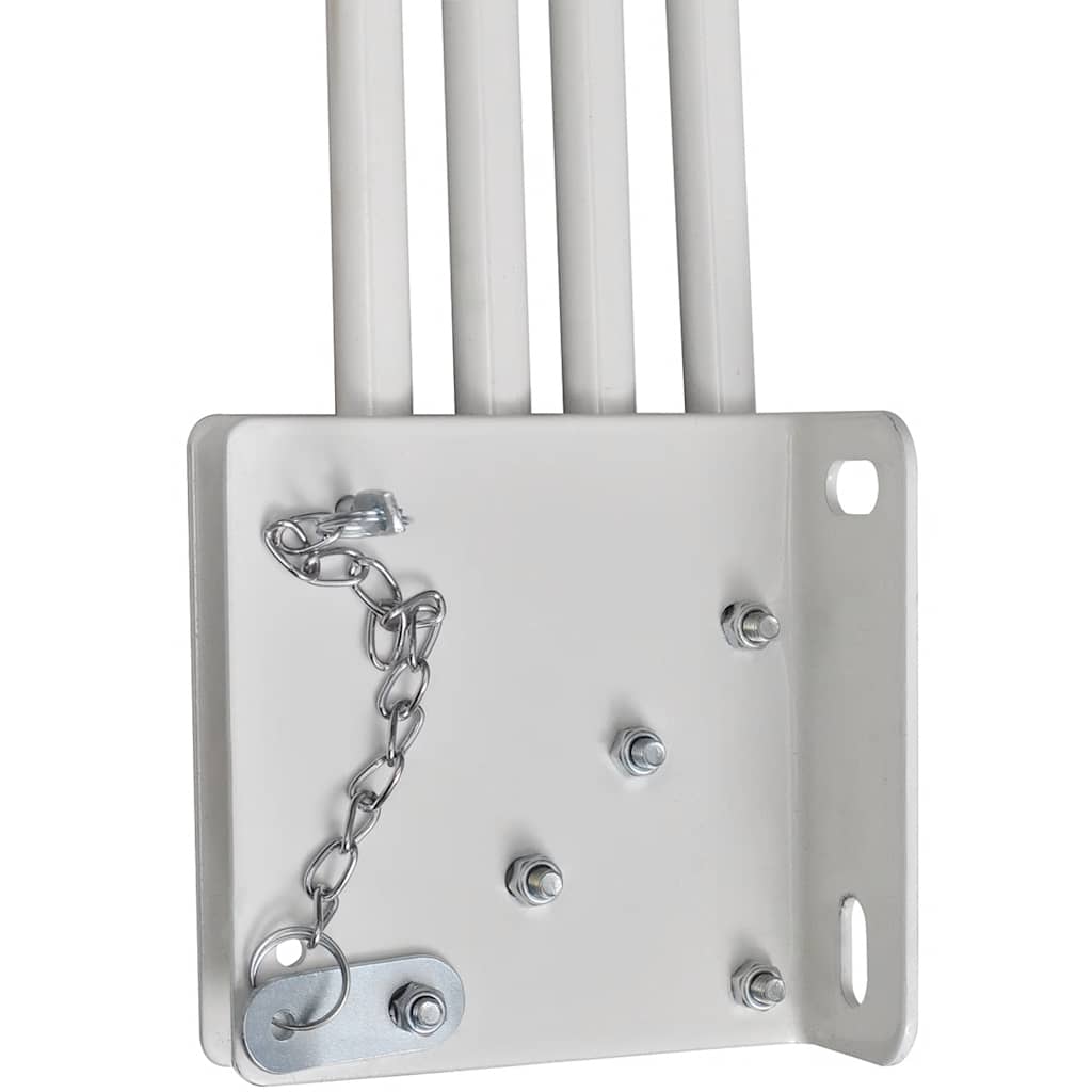 Tenda Laterale per Balcone Pieghevole Terracotta 210x210 cm 41579