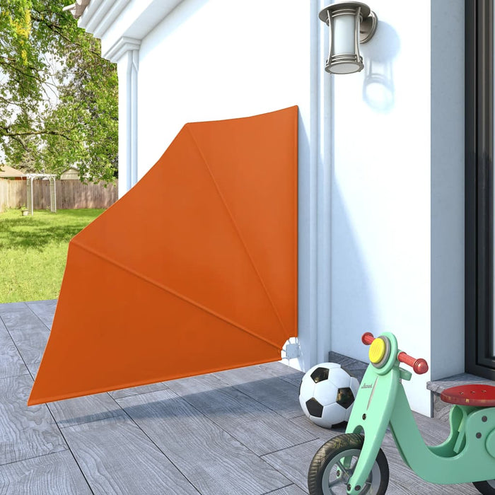 Tenda Laterale per Balcone Pieghevole Terracotta 140x140 cm