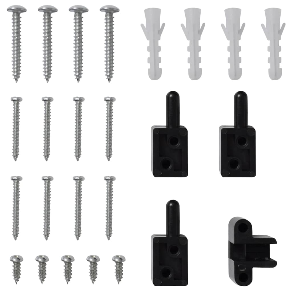 Zanzariera con Cardini per Porte Marrone 120 x 240 cm 141566