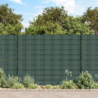 Recinzione Frangivento da Giardino PVC 70x0,19 m Verde