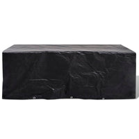 Copertura per Mobili da Giardino con 8 Occhielli-Coprimobili da giardino 229x113x73 cm
