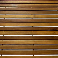 Stuoia per bagno in acacia 80 x 50 cm 41586