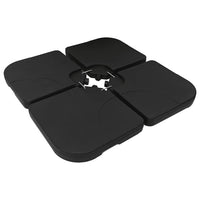 Base per Ombrellone Portatile Riempibile con Sabbia/Acqua 60 L cod mxl 44228