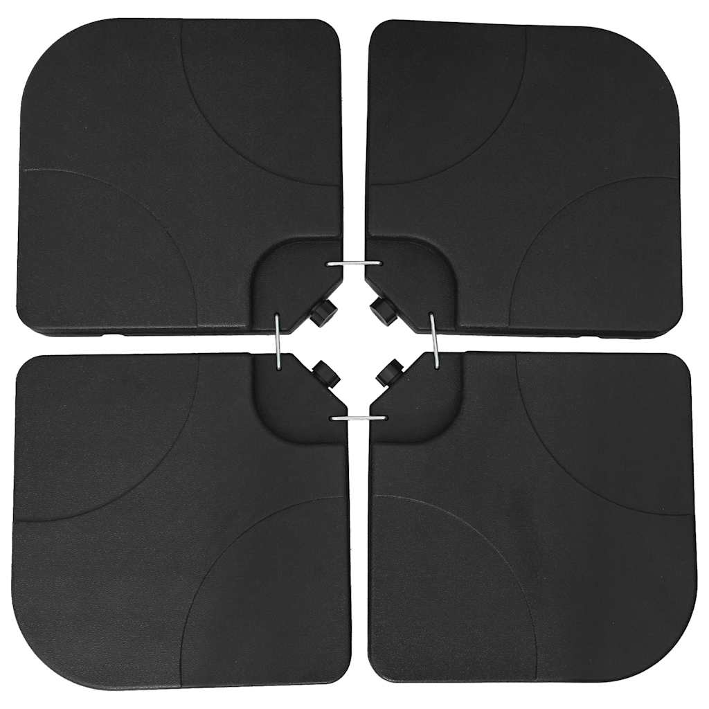 Base per Ombrellone Portatile Riempibile con Sabbia/Acqua 60 L cod mxl 44228