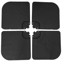 Base per Ombrellone Portatile Riempibile con Sabbia/Acqua 60 L cod mxl 44228