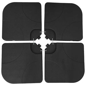 Base per Ombrellone Portatile Riempibile con Sabbia/Acqua 60 L cod mxl 44228