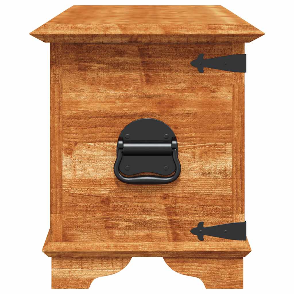 Cassapanca di Stoccaggio in Legno Ruvido di Mango 241635