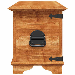 Cassapanca di Stoccaggio in Legno Ruvido di Mango 241635
