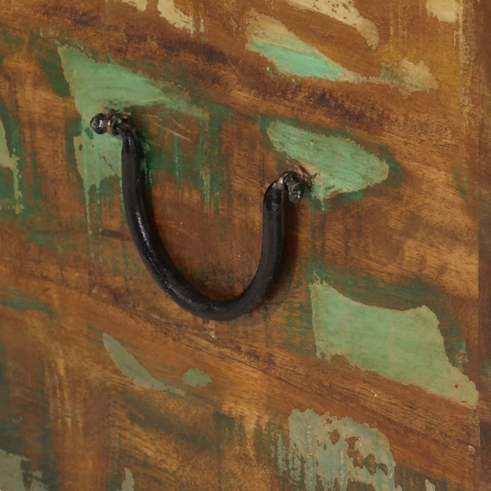 Scatola di Stoccaggio in Legno Massello di Recupero 241644