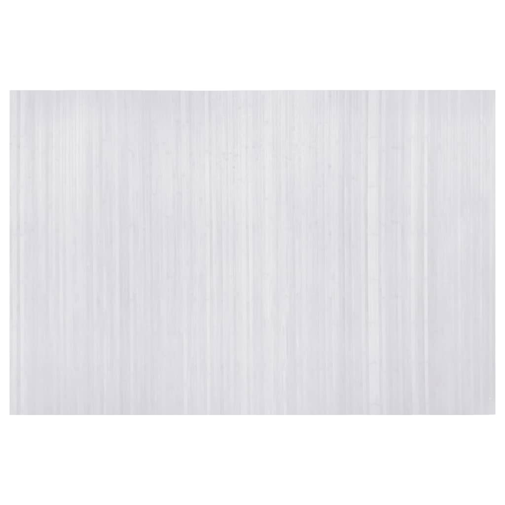 Pannello Divisore per la Stanza in Bambù Bianco 250x165 cm 241670