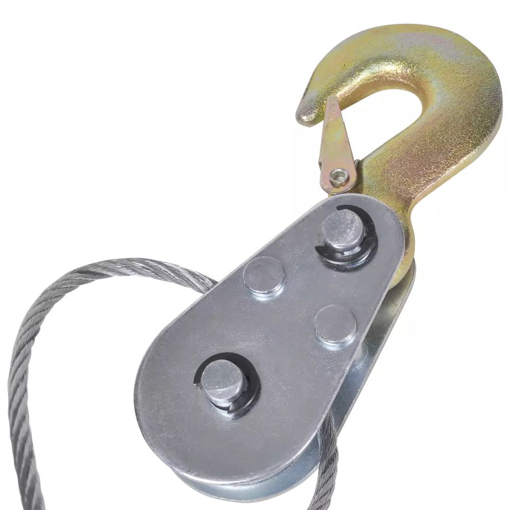 Tiro manuale a cavo 1815 kg con 2 velocità tira forte traino manuale con verricello 02_0004134