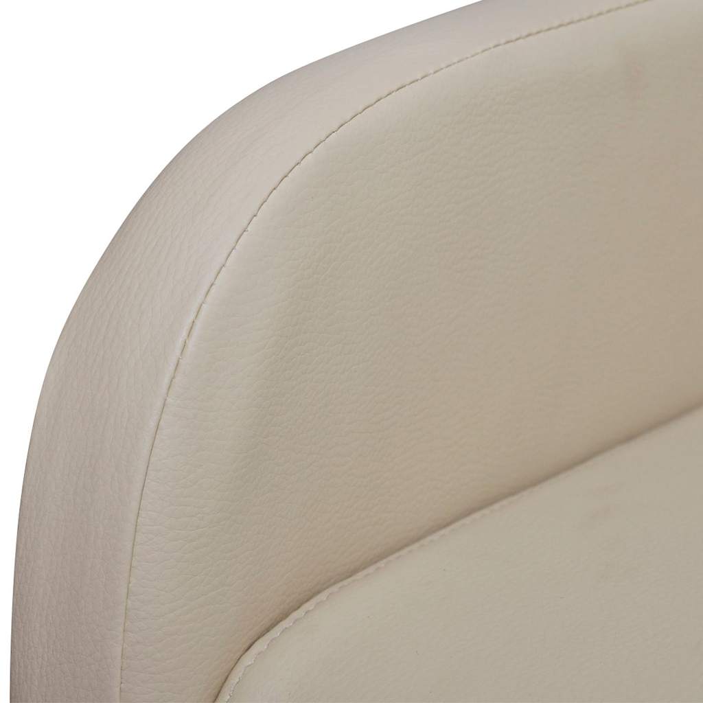 Poltrona Reclinabile Crema in Similpelle 241680