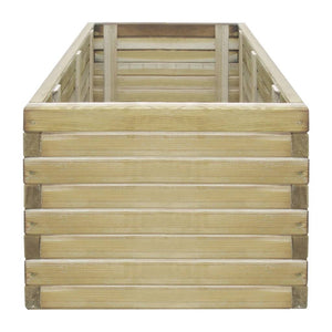 Letto Rialzato 100x50x40 cm in Legno Rettangolare