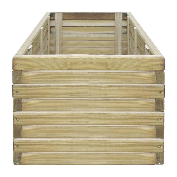 Letto Rialzato 100x50x40 cm in Legno Rettangolare