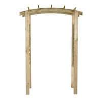 Arco a Traliccio 150x60x210 cm in Legno 41662