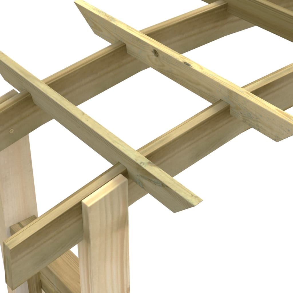 Arco a Traliccio 150x60x210 cm in Legno 41662