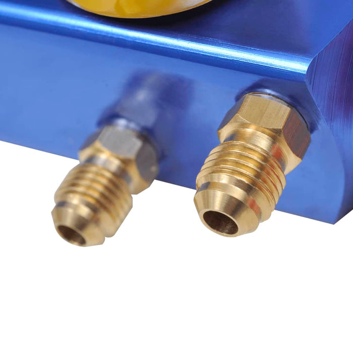 Set Manometro a 4 Vie con Custodia 141657