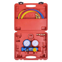 Set Manometro a 4 Vie con Custodia 141657