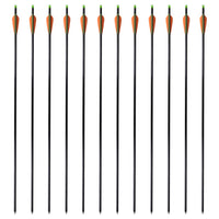 Frecce per Arco Composito Standard 12 pz 30" 0,8 cm Fibra Vetrocod mxl 97237