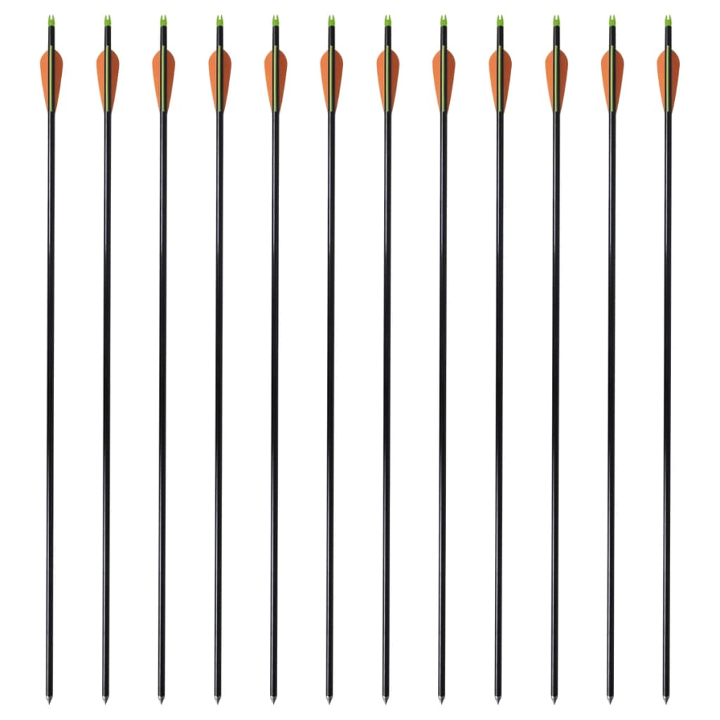 Frecce per Arco Composito Standard 12 pz 30" 0,8 cm Fibra Vetro 90855