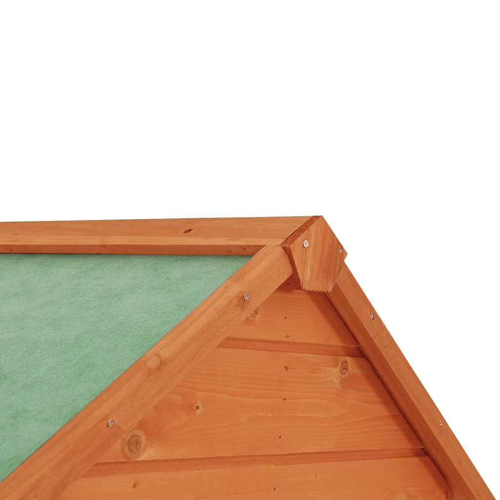 Armadietto da Giardino Marrone 42,5x64x190 cm 41650