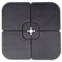 Ombrellone in alluminio con base mobile diametro: 5 m verde 02_0008736