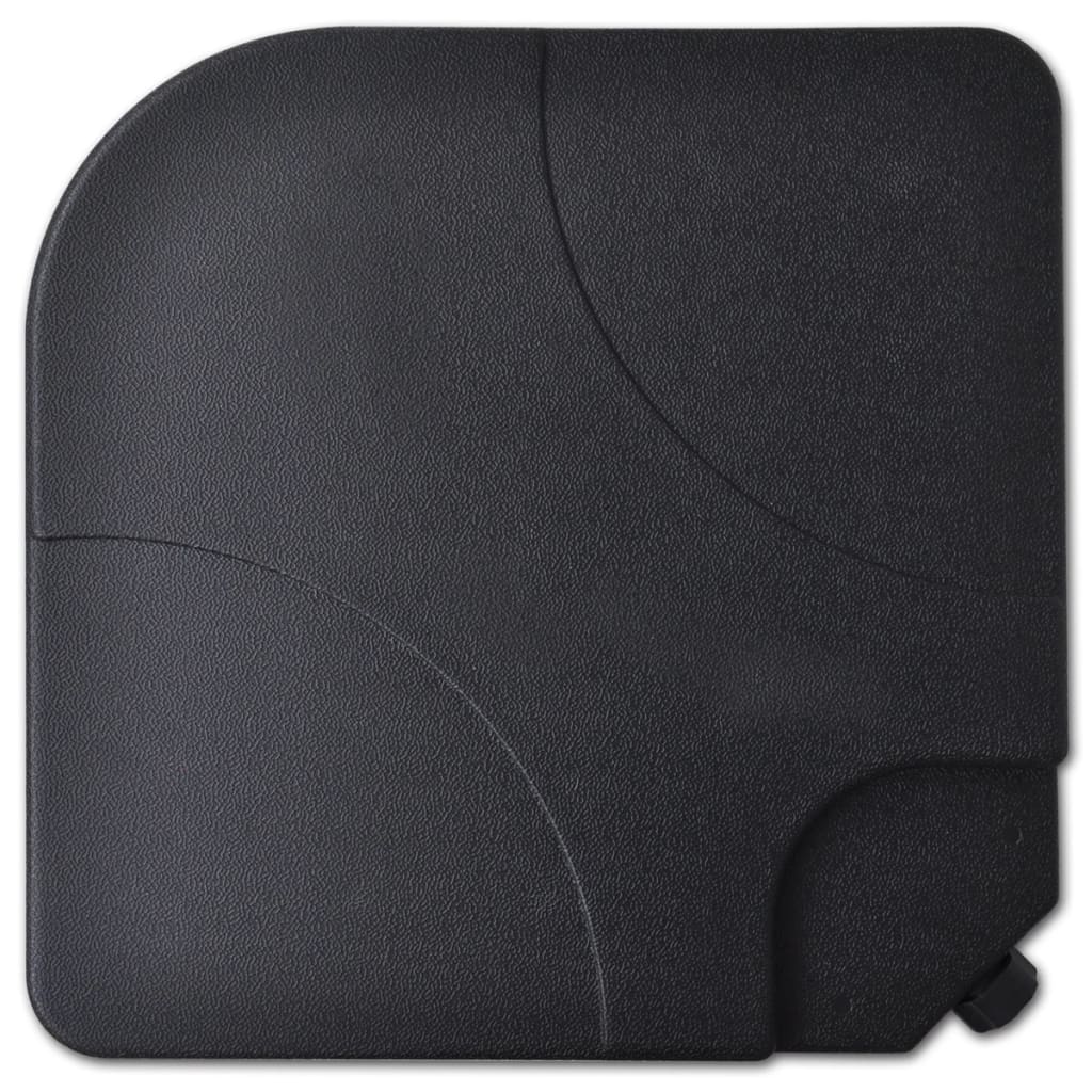 Ombrellone in alluminio con base mobile diametro: 5 m verde 02_0008736