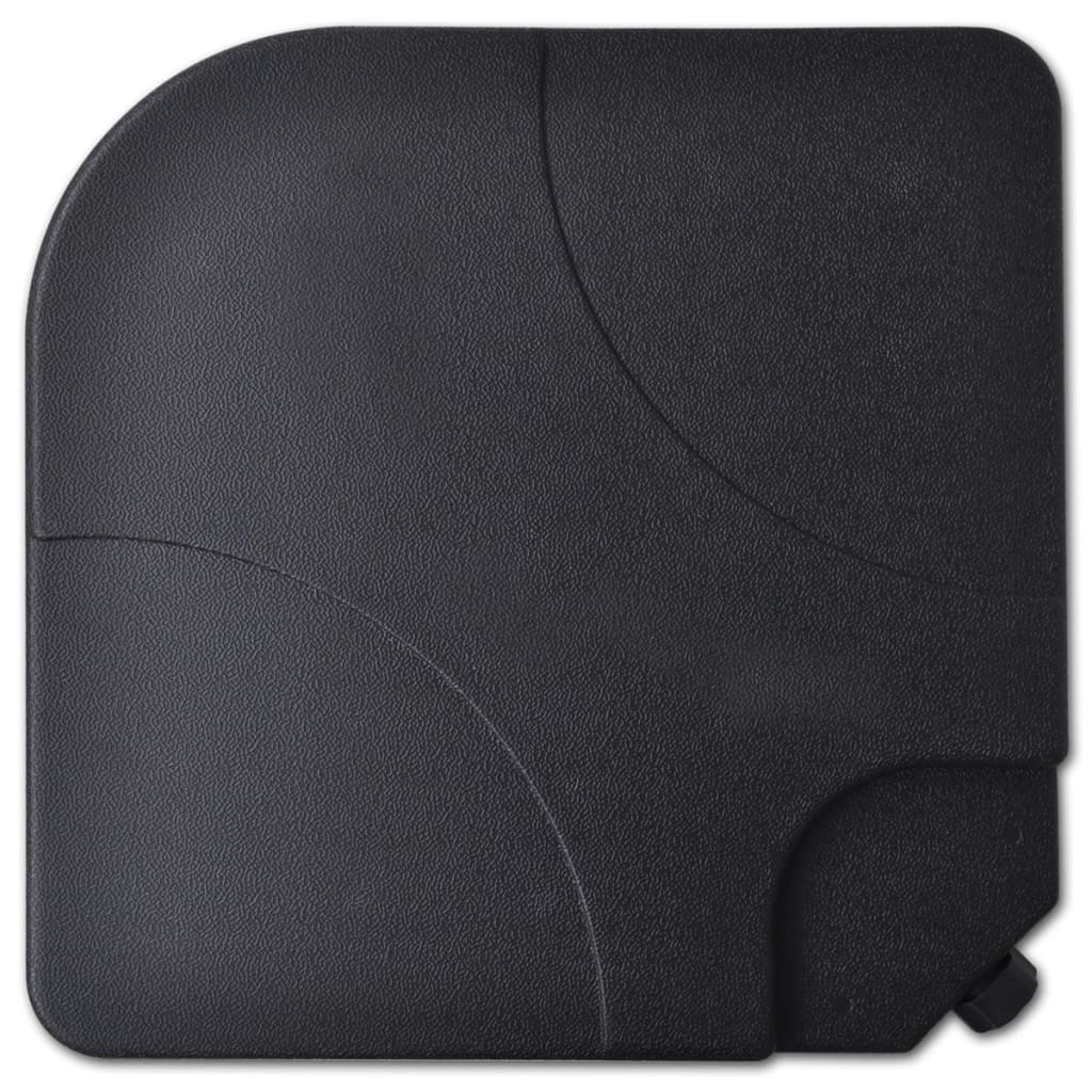 Ombrellone da Giardino in Alluminio con Base Portatile Verde 271717