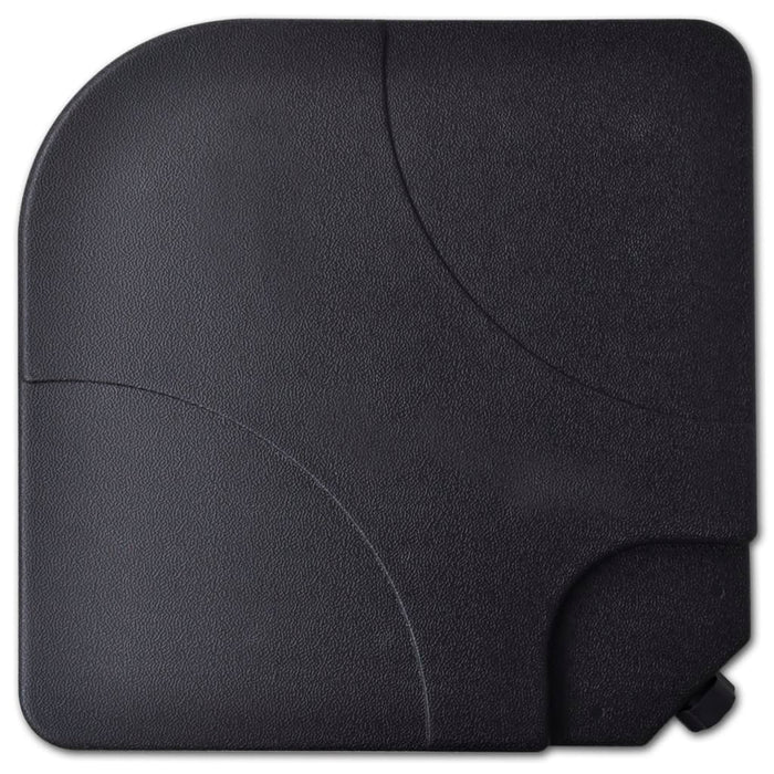 Ombrellone da Giardino in Alluminio con Base Portatile Verde 271717