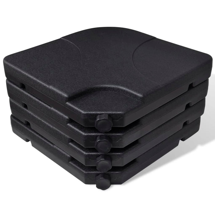 Ombrellone da Giardino in Alluminio con Base Portatile Verde 271717