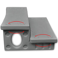 Gradini da Spa Grigi 90881