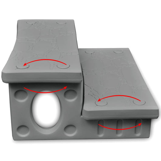 Gradini da Spa Grigi 90881