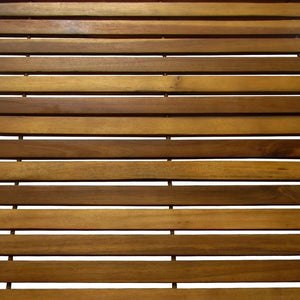 Set 2 pz Stuoia per bagno in acacia 80 x 50 cm 271768