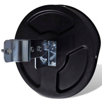Specchio Traffico Convesso Nero Plastica PC per Esterni 30 cm 141679
