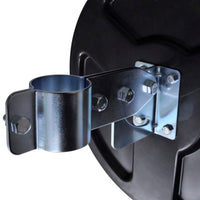 Specchio Traffico Convesso Nero Plastica PC per Esterni 30 cm 141679