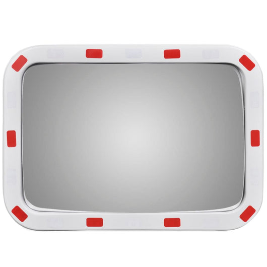 Specchio Traffico Convesso-Specchio Panoramico Rettangolare 40x60cm Catarifrangenti