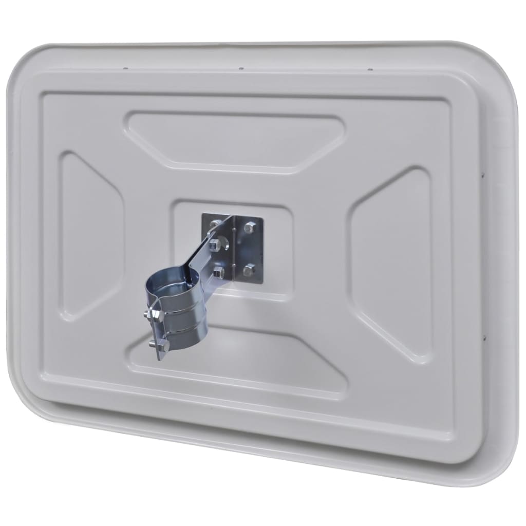 Specchio Traffico Convesso-Specchio Panoramico Rettangolare 60x80cm Catarifrangenti