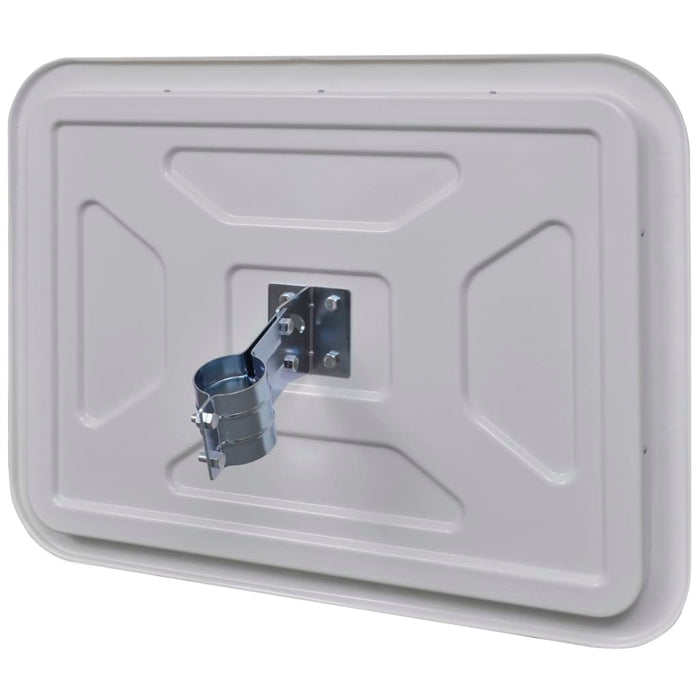 Specchio Traffico Convesso-Specchio Panoramico Rettangolare 60x80cm Catarifrangenti