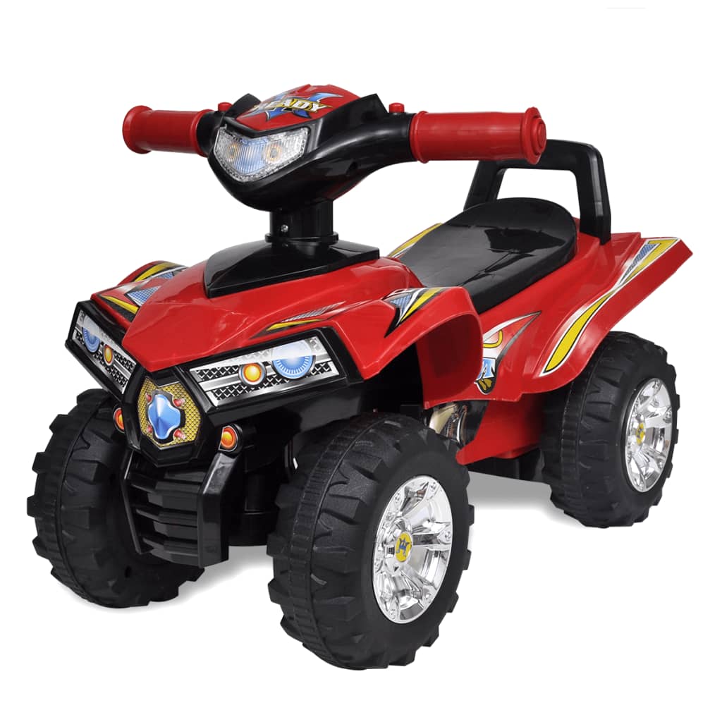 Quad rosso per bambini con suoni e luci 02_0005266