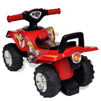 Quad per Bambini Rosso con Suoni e Luci cod mxl 97012