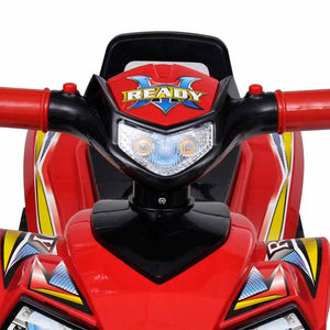 Quad per Bambini Rosso con Suoni e Luci cod mxl 97012