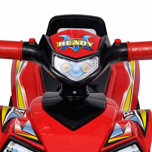 Quad per Bambini Rosso con Suoni e Luci cod mxl 97012