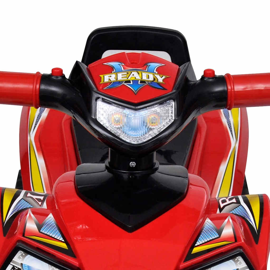 Quad per Bambini Rosso con Suoni e Luci 10070