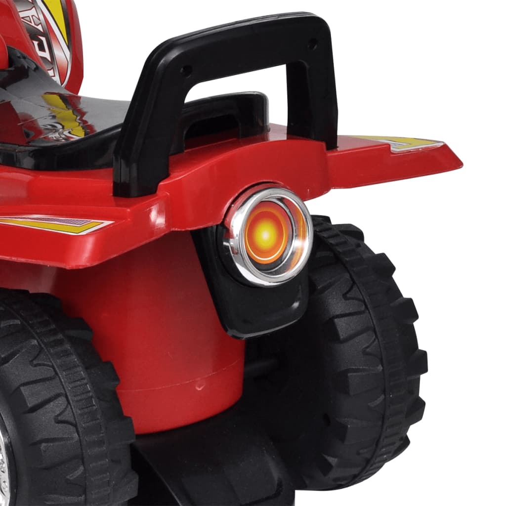 Quad rosso per bambini con suoni e luci 02_0005266